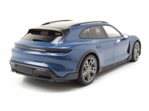 Minichamps Modellauto Porsche Taycan Cross Tourismo Turbo S 2021 blau metallic Modellauto