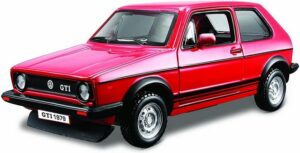 Bburago Modellauto VW Golf Mk1 GTI (rot