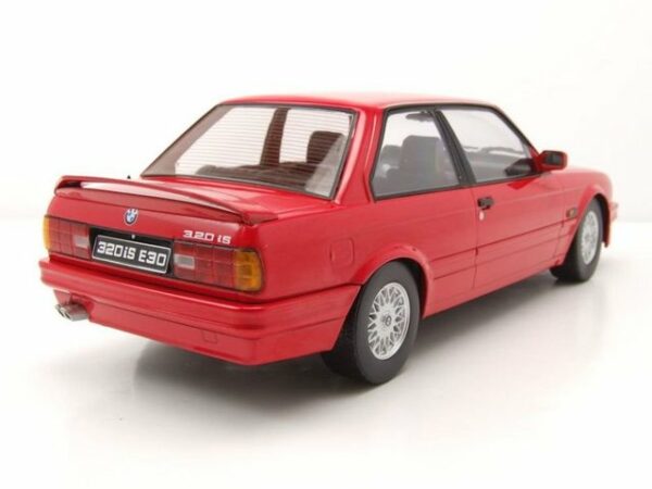 KK Scale Modellauto BMW 320 iS E30 Italo M3 1989 rot Modellauto 1:18 KK Scale