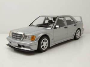 Minichamps Modellauto Mercedes 190E 2.5-16 Evo 2 W201 silber Modellauto 1:18 Minichamps