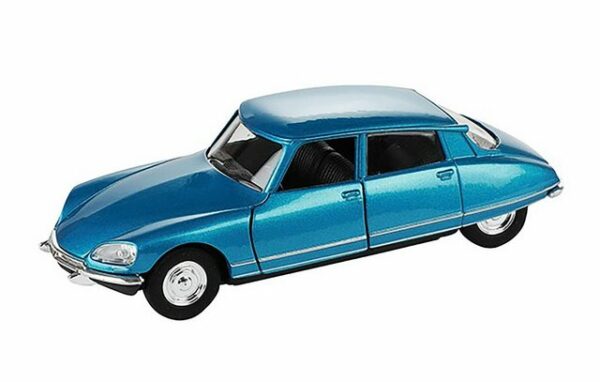 Welly Modellauto CITROEN 1973 DS23 Modellauto Metall Modell Auto 32 (Blau-Metallic)