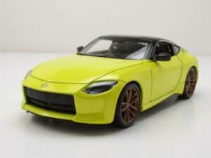 Maisto® Modellauto Nissan 400z 2022 gelb Modellauto 1:24 Maisto