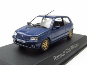 Norev Modellauto Renault Clio Williams 1996 blau metallic Modellauto 1:43 Norev