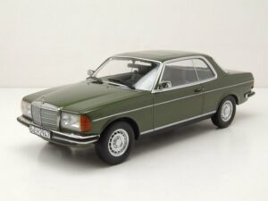 Norev Modellauto Mercedes 280 CE W123 Coupe 1980 grün metallic Modellauto 1:18 Norev