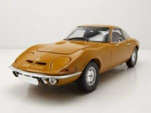 Minichamps Modellauto Opel GT 1970 ocker Modellauto 1:18 Minichamps