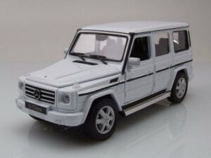 Welly Modellauto Mercedes G-Klasse G-Modell 2009 weiß Modellauto 1:24 Welly