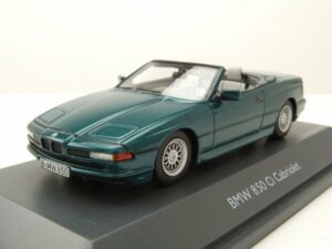 Schuco Modellauto BMW 850 Ci Cabrio 1989 grün metallic Modellauto 1:43 Schuco