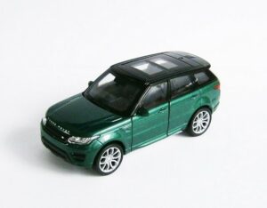 Welly Modellauto LAND ROVER RANGE ROVER Sport Metall Modellauto Modell Auto Spielzeugauto Geschenk 65 (Grün)