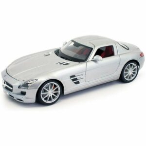 Maisto® Modellauto Mercedes SLS AMG (silber)