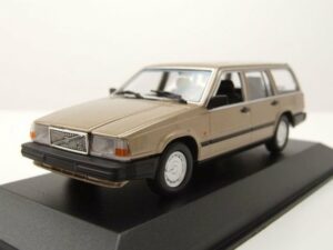 Maxichamps Modellauto Volvo 740 Break Kombi 1986 gold Modellauto 1:43 Maxichamps