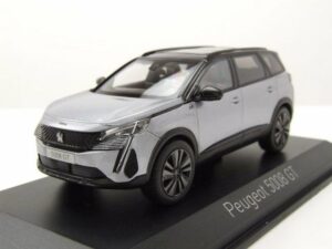 Norev Modellauto Peugeot 5008 GT Black Pack 2021 grau Modellauto 1:43 Norev