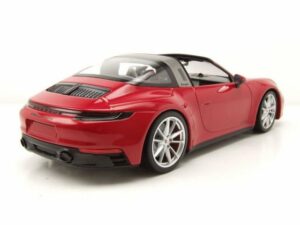 Minichamps Modellauto Porsche 911 (992) Targa 4 GTS 2021 rot metallic Modellauto 1:18 Minich