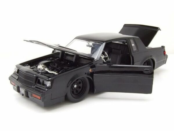 JADA Modellauto Buick Grand National 1987 schwarz Dom Fast & Furious Modellauto 1:24