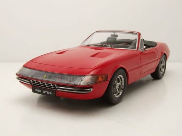 KK Scale Modellauto Ferrari 365 GTB/4 Daytona Cabrio 1969 rot Modellauto 1:18 KK Scale