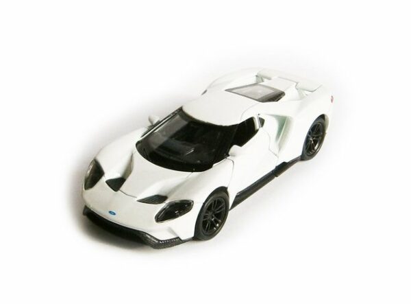 Welly Modellauto FORD GT 2017 12cm Metall Modellauto Modell Auto Metall Spielzeugauto Kinder Geschenk 16 (Weiss)