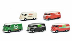 Schuco Modellauto Schuco 452646300 Set VW T1c " Edition 1:87/H0