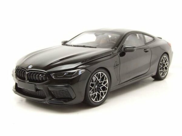 Minichamps Modellauto BMW M8 Coupe 2020 schwarz metallic Modellauto 1:18 Minichamps