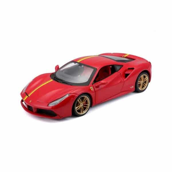 Bburago Modellauto Ferrari F488 GTB (rot)