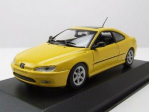 Maxichamps Modellauto Peugeot 406 Coupe 1997 gelb Modellauto 1:43 Maxichamps