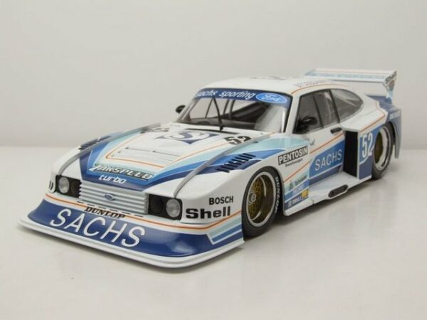 MCG Modellauto Ford Capri Turbo Gr.5 Sachs #52 DRM Zolder 1980 H.Ertl Modellauto