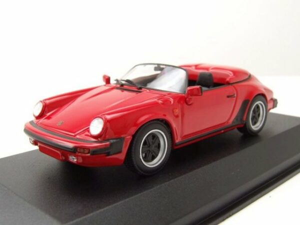 Maxichamps Modellauto Porsche 911 Speedster 1988 rot Modellauto 1:43 Maxichamps