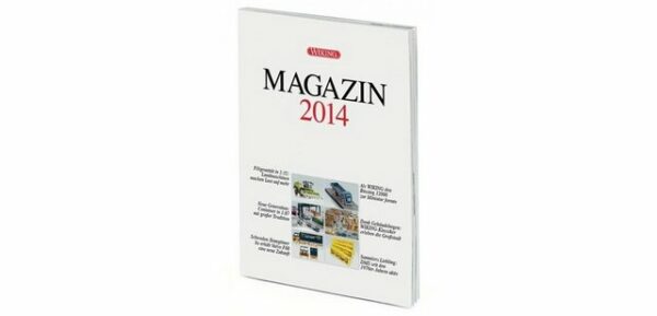 Wiking Modellauto Wiking 621 WIKING-Magazin 2014 - NEU