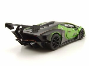 Bburago Modellauto Lamborghini Essenza SCV12 #63 grün schwarz Modellauto 1:24 Bburago