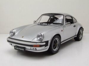 Schuco Modellauto Porsche 911 Carrera Coupe 3.2 silber Modellauto 1:12 Schuco