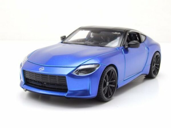 Maisto® Modellauto Nissan 400z 2022 blau Modellauto 1:24 Maisto