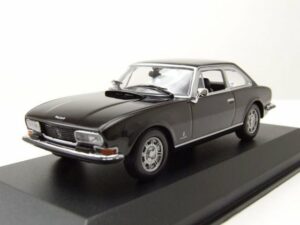 Maxichamps Modellauto Peugeot 504 Coupe 1976 anthrazit Modellauto 1:43 Maxichamps