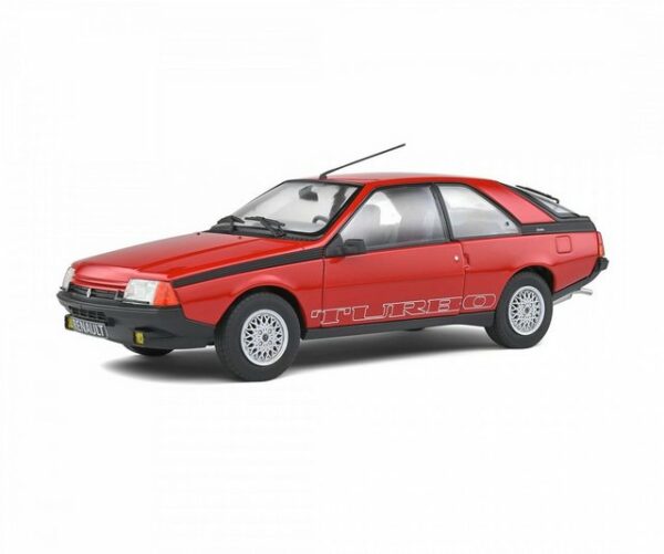 SIMBA Modellauto Solido 421181500 Renault Fuego Turbo rot 1:18