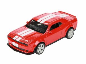 Toi-Toys Modellauto MUSTANG V8 Modellauto mit Rückzug Motor Metall Modell Auto Spielzeugauto Geschenk Geschenk 73 (Rot)