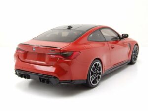 Minichamps Modellauto BMW M4 2020 rot Modellauto 1:18 Minichamps