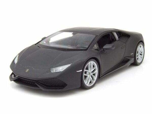 Welly Modellauto Lamborghini Huracan LP610-4 2015 matt schwarz Modellauto 1:24 Welly