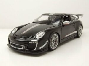 Bburago Modellauto Porsche 911 (997) GT3 RS 4.0 2011 schwarz Modellauto 1:18 Bburago