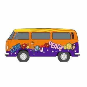 Carrera® Modellauto VW Bus T2b "Peace and Love"