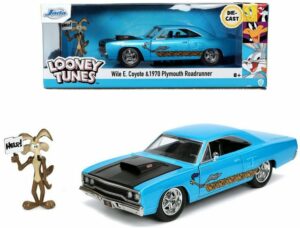 JADA Modellauto Modellauto H.R.Looney Tunes Road Runner 1970 Plymouth 1:24 253255028