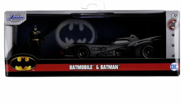 JADA Modellauto Modellauto Batman 1989 Batmobile mit Figur 1:32 253213003