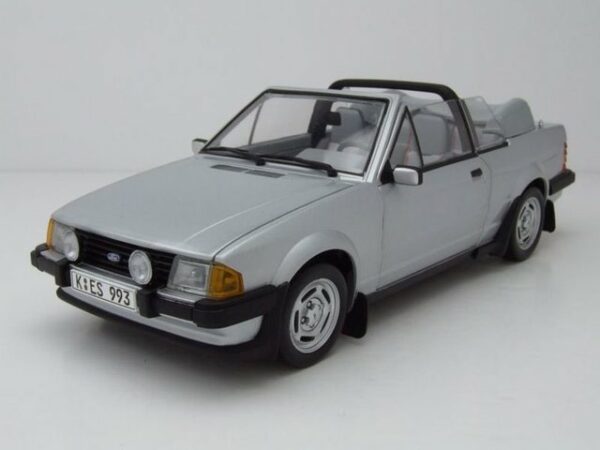 Sun Star Modellauto Ford Escort XR3i Cabrio 1984 silber Modellauto 1:18 Sun Star