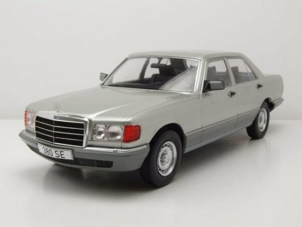 MCG Modellauto Mercedes 380 SE S-Klasse W126 1979 silber Modellauto 1:18 MCG