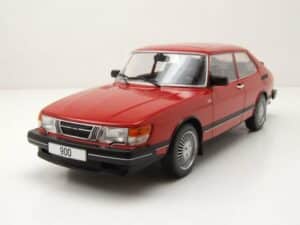 MCG Modellauto Saab 900 GL rot 1981 rot Modellauto 1:18 MCG