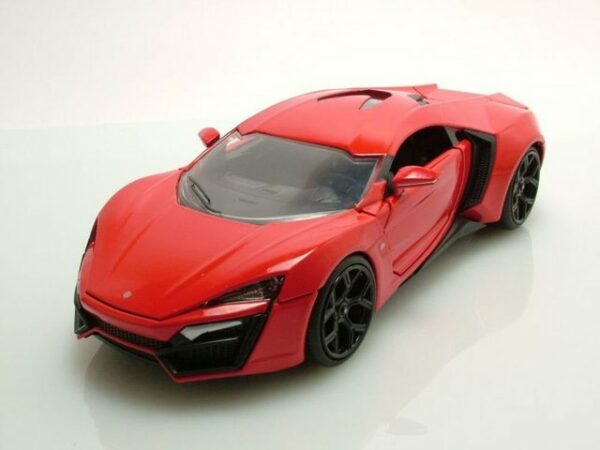 JADA Modellauto Lykan HyperSport 2014 rot - Fast & Furious 7 Modellauto 1:24 Jada Toys