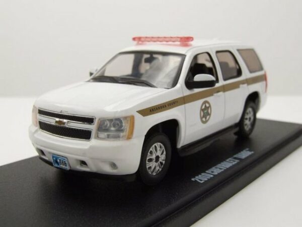 GREENLIGHT collectibles Modellauto Chevrolet Tahoe 2010 weiß Absaroka County Sheriff Modellauto 1:43