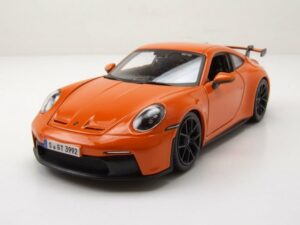 Bburago Modellauto Porsche 911 GT3 2021 orange Modellauto 1:24 Bburago