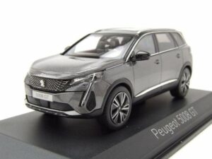 Norev Modellauto Peugeot 5008 GT 2021 platinum grau Modellauto 1:43 Norev