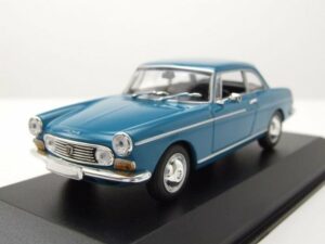 Maxichamps Modellauto Peugeot 404 Coupe 1962 blau Modellauto 1:43 Maxichamps