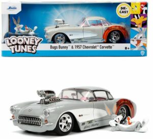 JADA Modellauto Modellauto H.R.Bugs Bunny 1957 Chevrolet Corvette 1:24 253255041