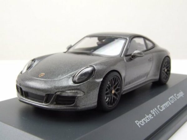 Schuco Modellauto Porsche 911 (991.1) Carrera GTS 2014 grau metallic Modellauto 1:43