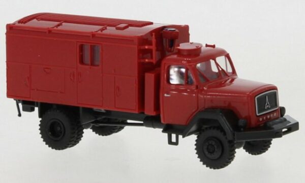 Brekina Modellauto Brekina H0 1/87 46435 LKW Magirus 120 A GKW rot