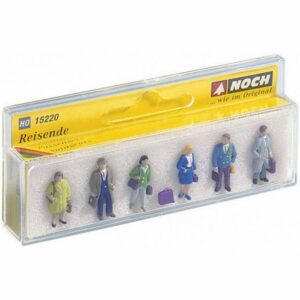 NOCH Modelleisenbahn-Figur TT Figuren "Reisende